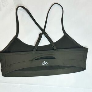 ALO Dark Cactus Intrigue Bra - Size S. Like New